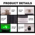 Electric Warmer Heating Fans Colorful 400ML Air Humidifier